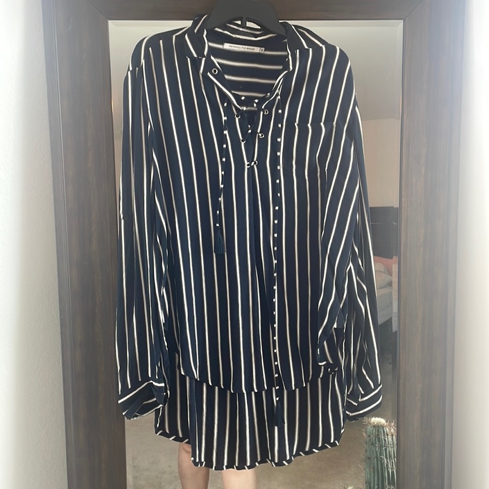 Faithful the brand striped top